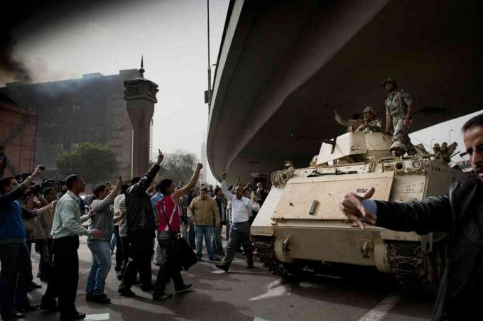 Egypt - povstanie v Káhire