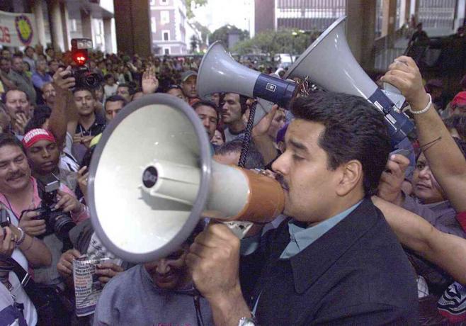 Nicolas Maduro v roku 2004