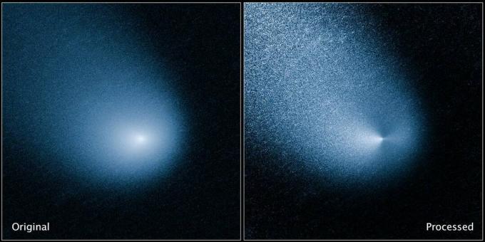 Kométa z pohľadu Hubbleovho vesmírneho teleskopu