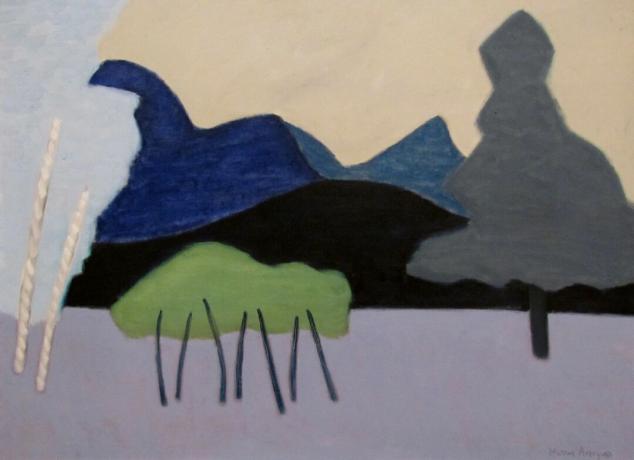 Milton avery jasne rezané krajiny