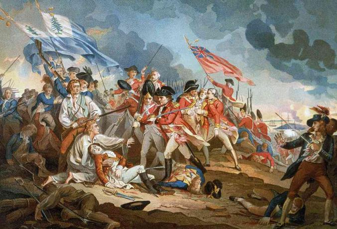 John Trumbull obraz Battle of Bunker Hill