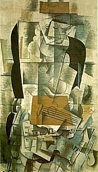 „Žena s gitarou“ - Georges Braque