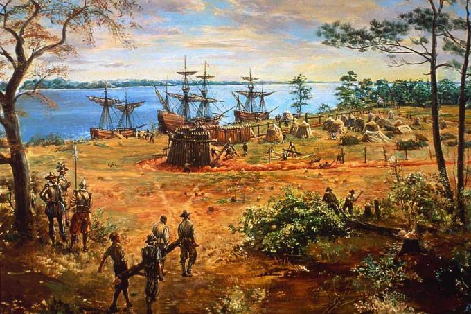 Jamestown Colony, Virgínia, 1607