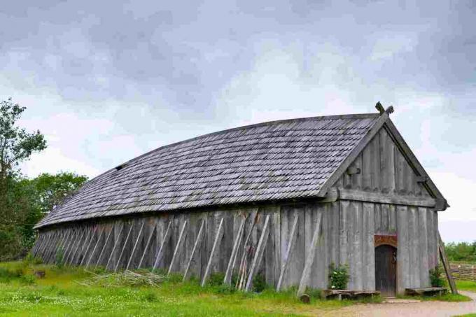 Rekonštrukcia Viking Longhouse v Ribe