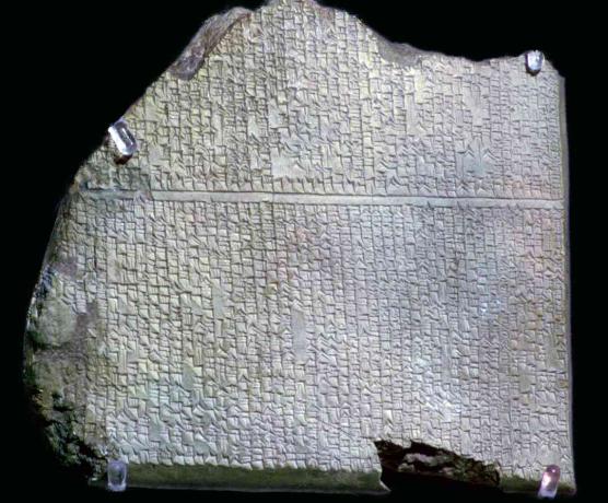 Tablet 11 od spoločnosti Gilgamesh Epic