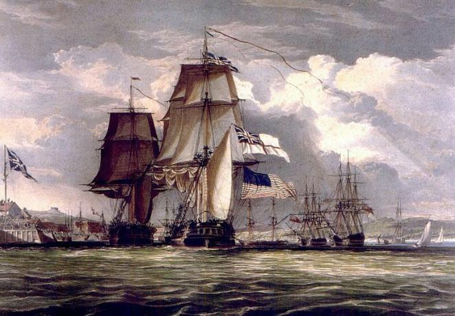 HMS Shannon a USS Chesapeake