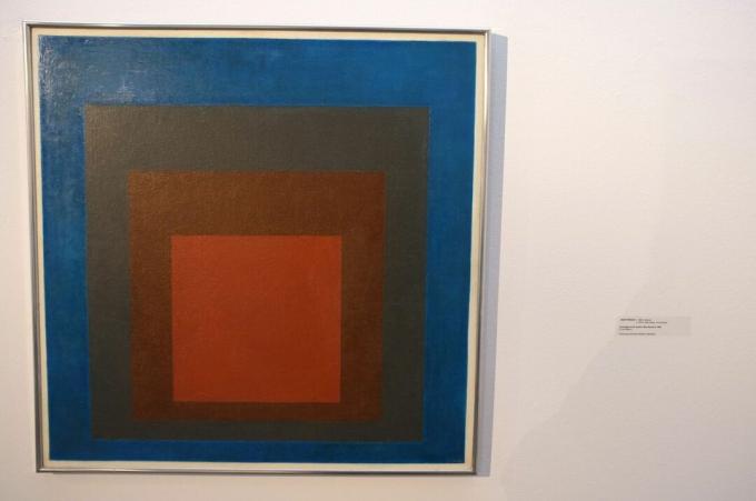 josef albers blue secret ii