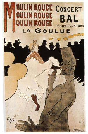 „La Goulue au Moulin Rouge“, 1892. Umelec: Henri de Toulouse-Lautrec