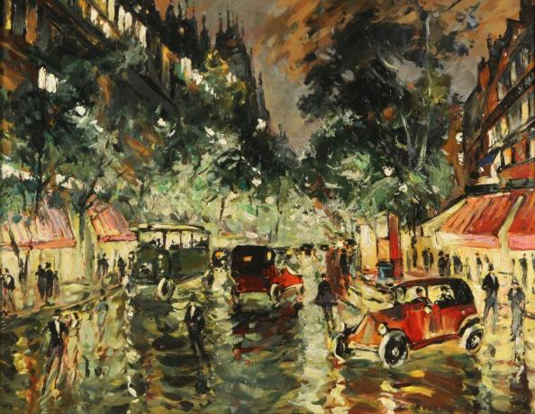 Daždivá noc v Paríži, 30. roky 20. storočia