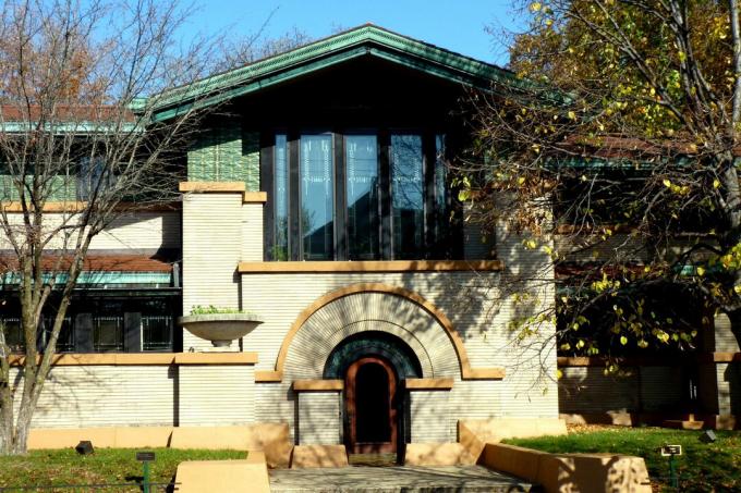 Rezidencia Susan Lawrence Dana od Franka Lloyda Wrighta v Springfielde v štáte Illinois