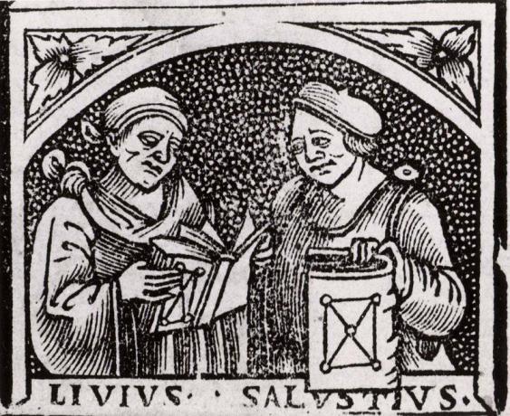 Sallust a Livy Woodcut