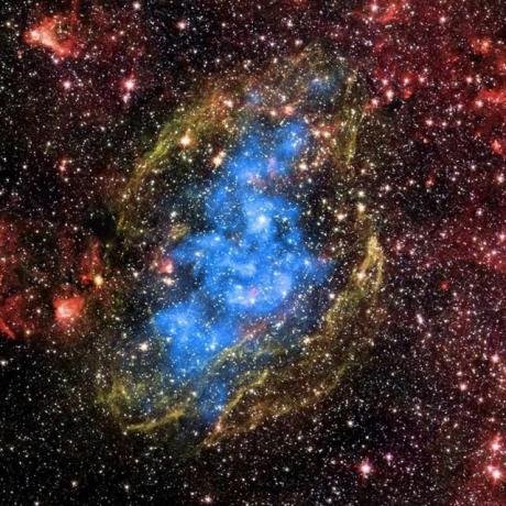supernova v röntgenových lúčoch