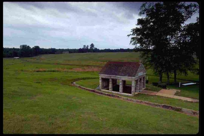 Pohľad na Andersonville National Historic Site