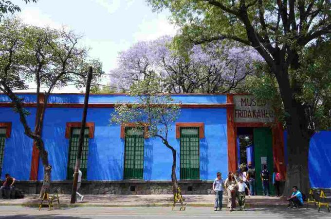 Múzeum Frida Kahlo, Modrý dom, v Mexico City