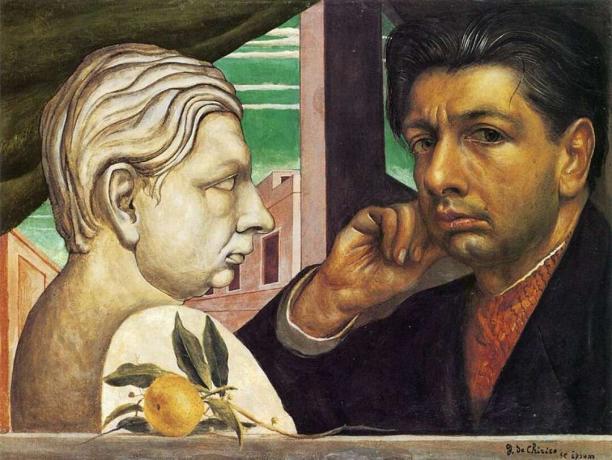 giorgio de chirico autoportrét