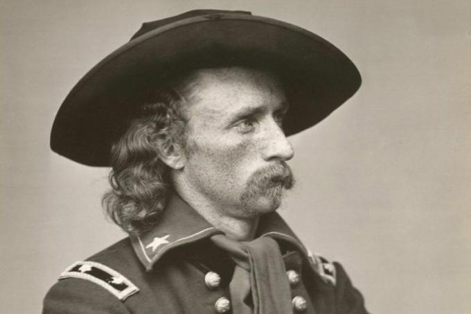 Portrét Georga A. Custer