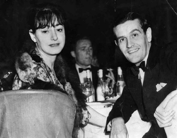 Dorothy Parker a Alan Campbell v reštaurácii