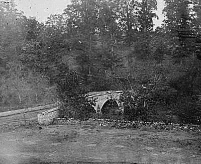 Burnside Bridge v Antietame v roku 1862