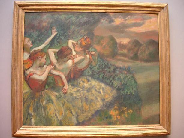 „Štyria tanečníci“ - Edgar Degas
