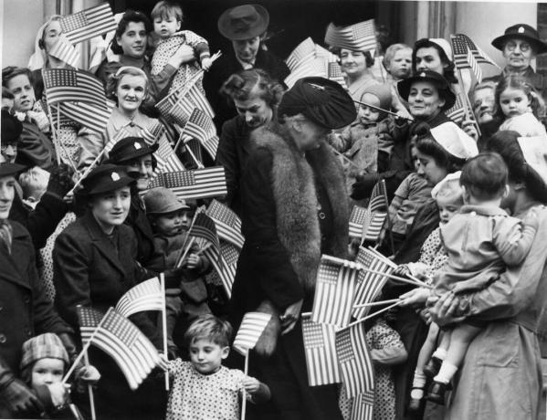 Eleanor Roosevelt navštevovala materskú dobrovoľnícku službu pre ženy v Regents Parku